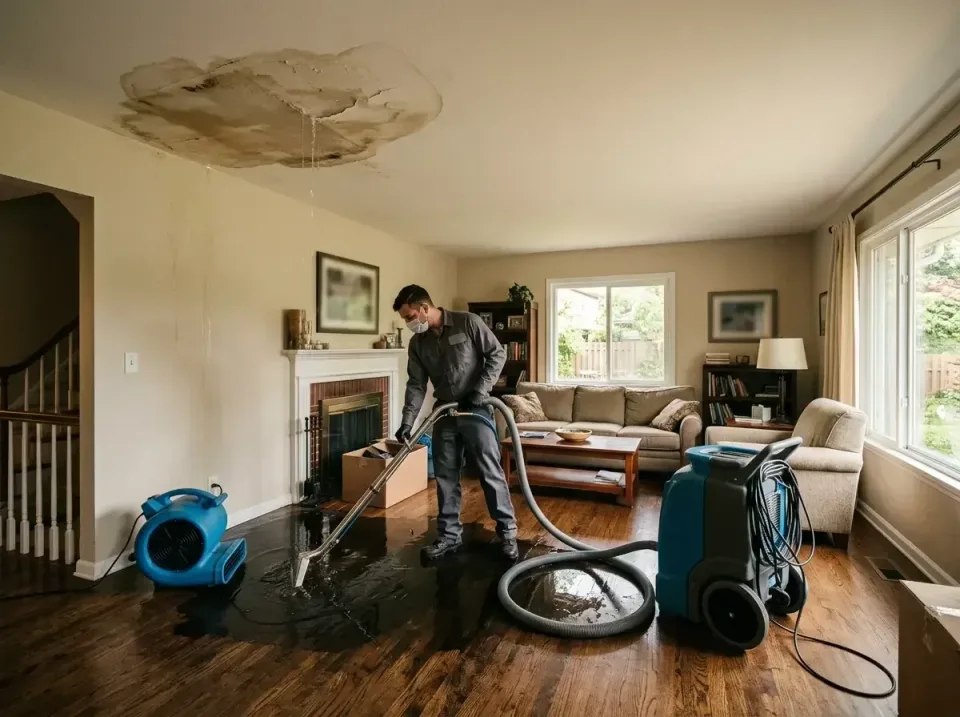 attic-pipe-burst-ceiling-drip-008 — frequently asked questions, Water Damage Restoration & Carpet Care in Niagara Falls, NY